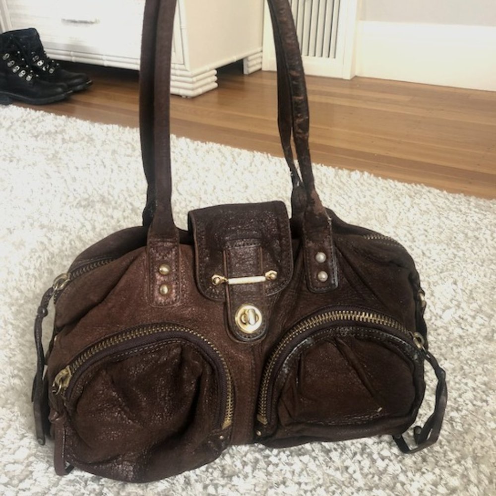 Botkier Bianca Satchel, Medium in Bronze